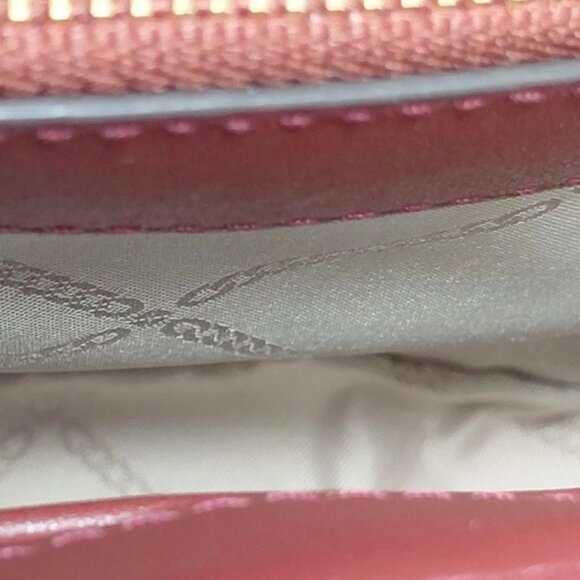 MICHAEL KORS WHITNEY RED LEATHER - Picture 7 of 10